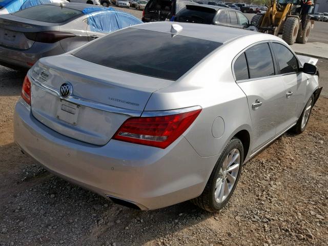 1G4GB5G33GF206874 - 2016 BUICK LACROSSE SILVER photo 4