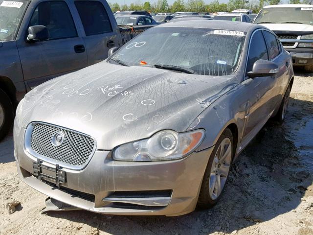 SAJWA05B09HR12127 - 2009 JAGUAR XF LUXURY TAN photo 2