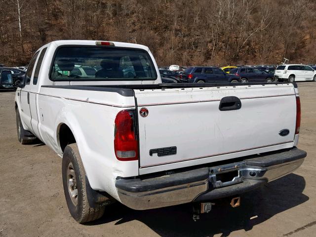 1FTSX30P14EA49543 - 2004 FORD F350 SRW S WHITE photo 3