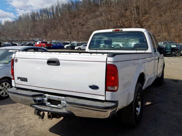 1FTSX30P14EA49543 - 2004 FORD F350 SRW S WHITE photo 4