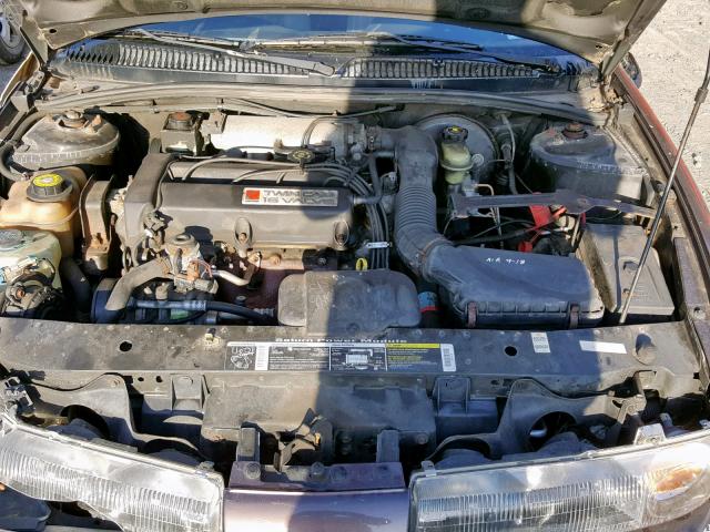 1G8ZJ8273XZ174884 - 1999 SATURN SW2 GRAY photo 7