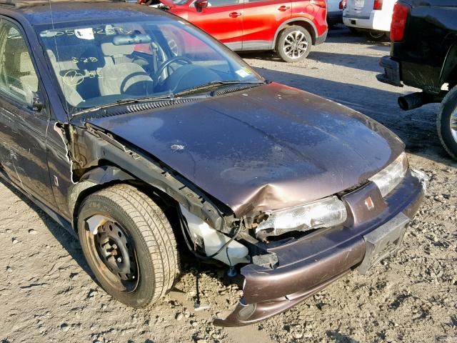 1G8ZJ8273XZ174884 - 1999 SATURN SW2 GRAY photo 9