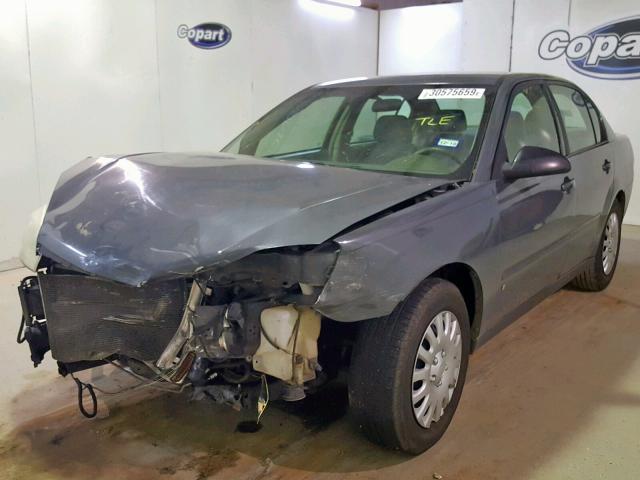1G1ZS58N08F117433 - 2008 CHEVROLET MALIBU LS CHARCOAL photo 2