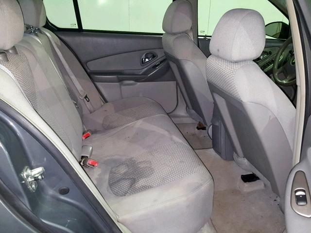 1G1ZS58N08F117433 - 2008 CHEVROLET MALIBU LS CHARCOAL photo 6