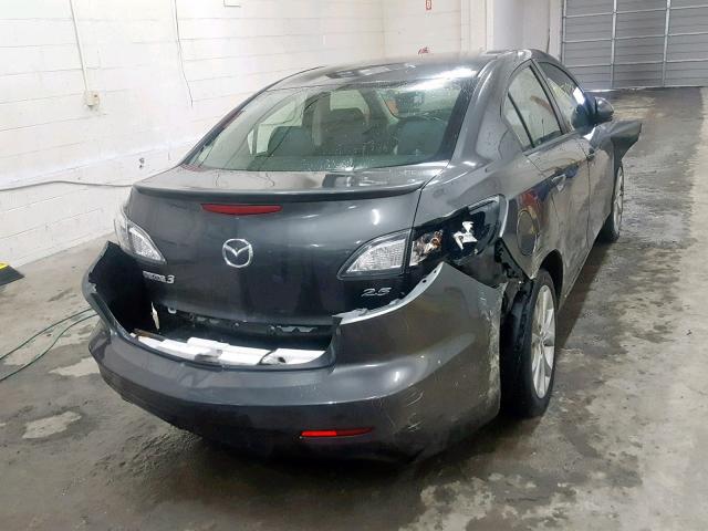 JM1BL1U6XB1362029 - 2011 MAZDA 3 S GRAY photo 4