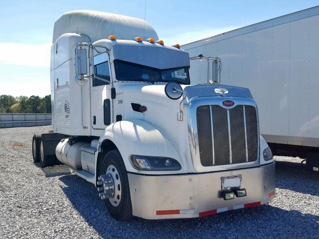 1XPHDU9X19D774065 - 2009 PETERBILT 386 WHITE photo 1