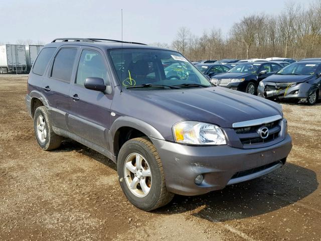 4F2CZ94106KM16427 - 2006 MAZDA TRIBUTE S SILVER photo 1