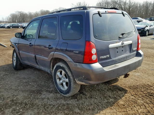 4F2CZ94106KM16427 - 2006 MAZDA TRIBUTE S SILVER photo 3