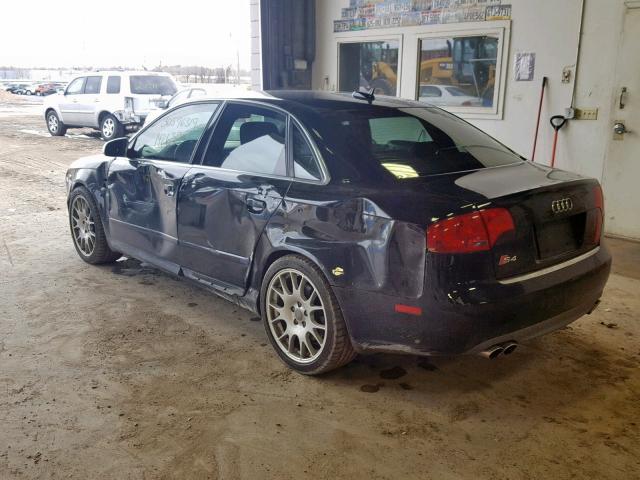 WAUGL78E66A011325 - 2006 AUDI S4 QUATTRO GRAY photo 3