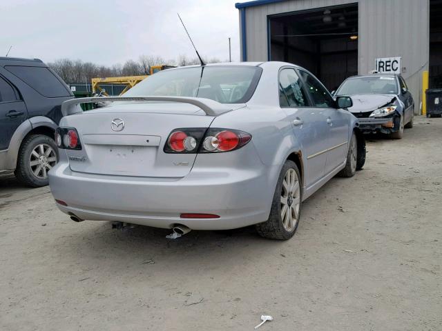 1YVHP81D975M09121 - 2007 MAZDA 6 S SILVER photo 4