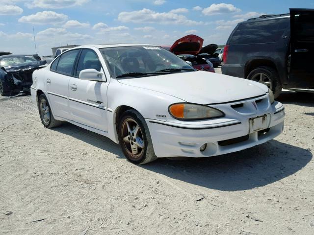 1G2NV52EXYM772625 - 2000 PONTIAC GRAND AM G WHITE photo 1