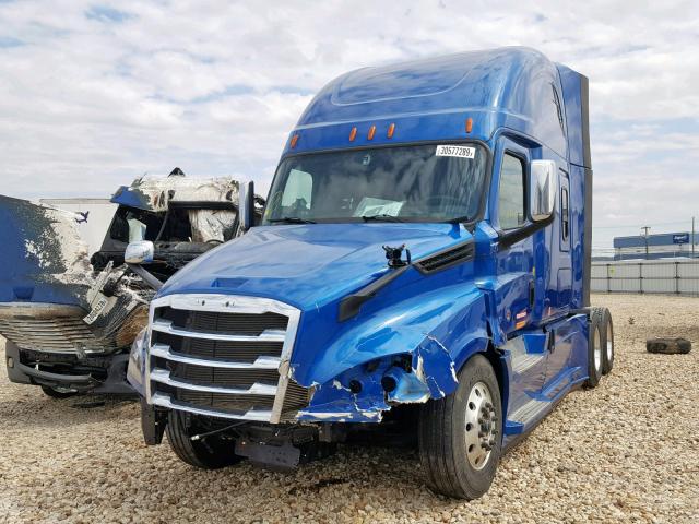 3AKJHHDRXKSKC5069 - 2019 FREIGHTLINER CASCADIA 1 BLUE photo 2