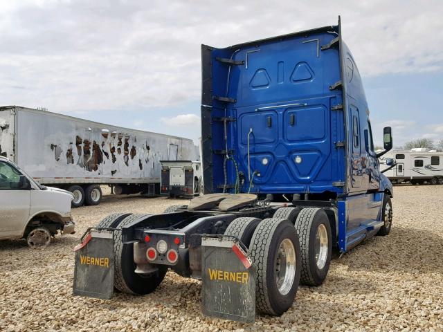 3AKJHHDRXKSKC5069 - 2019 FREIGHTLINER CASCADIA 1 BLUE photo 4