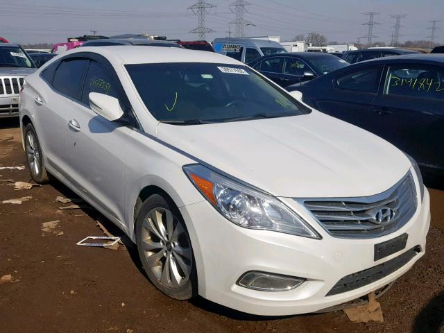 KMHFG4JG3EA359834 - 2014 HYUNDAI AZERA WHITE photo 1