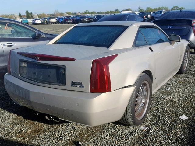 1G6YV36A265601317 - 2006 CADILLAC XLR BEIGE photo 4