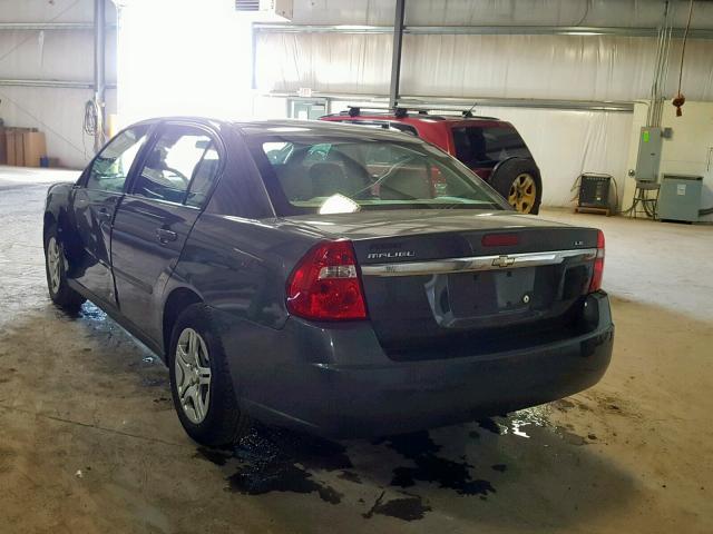 1G1ZS58F27F311310 - 2007 CHEVROLET MALIBU LS GRAY photo 3