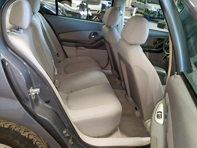 1G1ZS58F27F311310 - 2007 CHEVROLET MALIBU LS GRAY photo 6