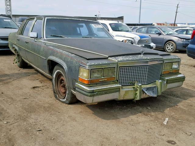 1G6DW51Y4J9730608 - 1988 CADILLAC BROUGHAM GRAY photo 1