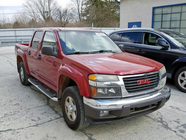 1GTDT136968308177 - 2006 GMC CANYON MAROON photo 1