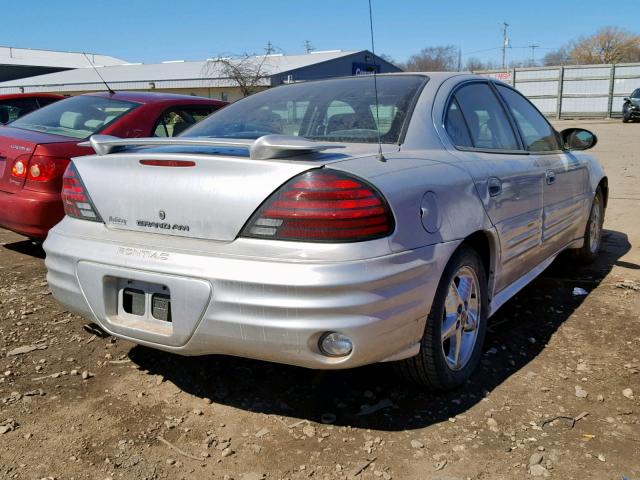 1G2NF52E92M704370 - 2002 PONTIAC GRAND AM S SILVER photo 4