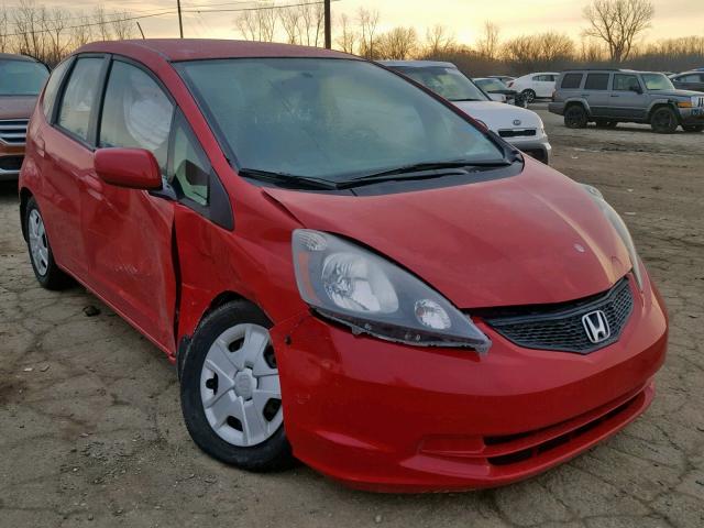 JHMGE8H33CS008470 - 2012 HONDA FIT RED photo 1