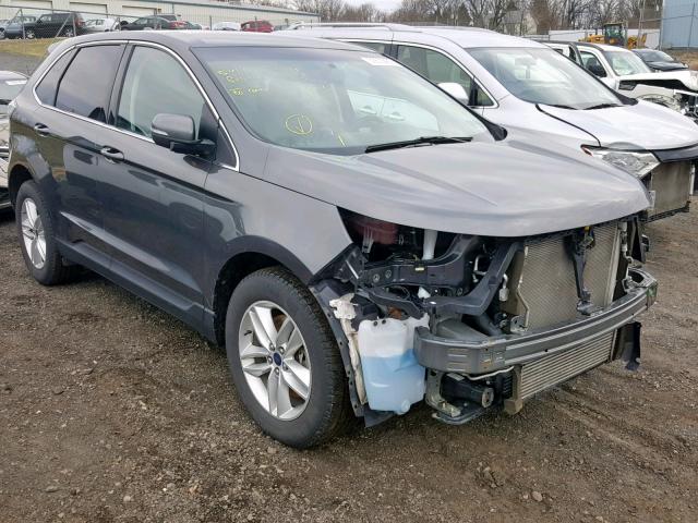 2FMPK4J94GBC62265 - 2016 FORD EDGE SEL GRAY photo 1