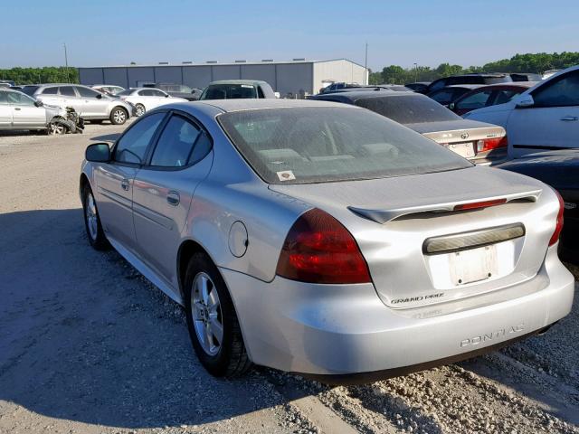 2G2WP522951210260 - 2005 PONTIAC GRAND PRIX GRAY photo 3