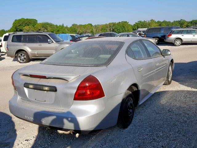2G2WP522951210260 - 2005 PONTIAC GRAND PRIX GRAY photo 4