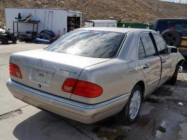 WDBJF25F3WA619589 - 1998 MERCEDES-BENZ E 300TD GOLD photo 4