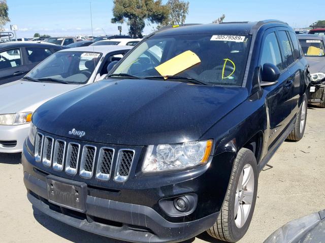 1C4NJCBA9CD639162 - 2012 JEEP COMPASS SP Сұр фото 2