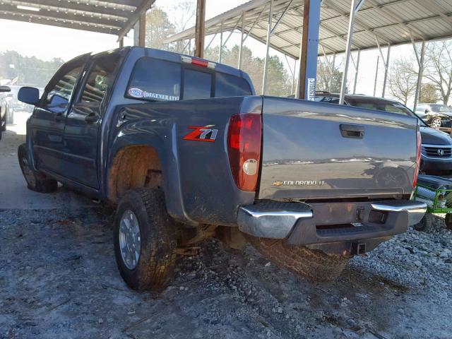 1GCDS43E788231811 - 2008 CHEVROLET COLORADO L GRAY photo 3