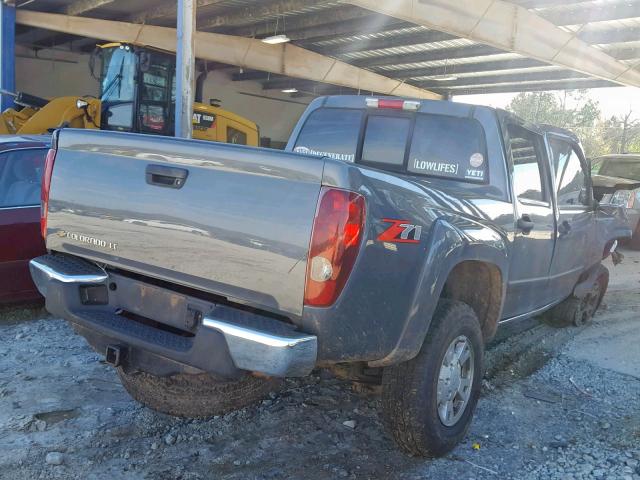 1GCDS43E788231811 - 2008 CHEVROLET COLORADO L GRAY photo 4