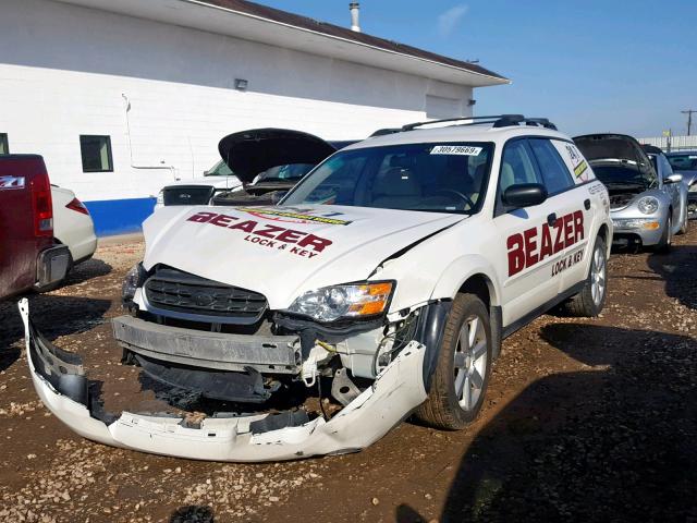 4S4BP61C777328285 - 2007 SUBARU LEGACY OUT TWO TONE photo 2