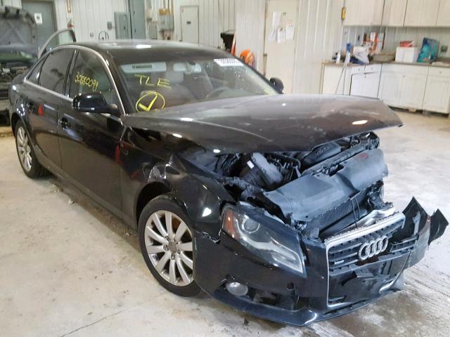 WAULK78K99N006334 - 2009 AUDI A4 3.2 QUA BLACK photo 1