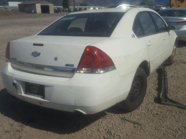 2G1WS57M591291146 - 2009 CHEVROLET IMPALA POL WHITE photo 4