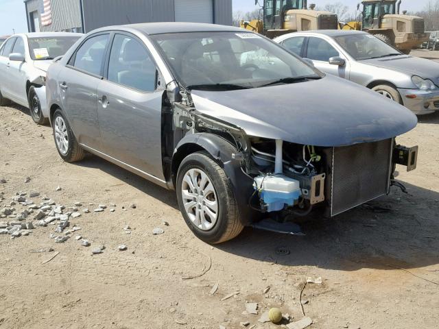 KNAFU4A2XA5881684 - 2010 KIA FORTE EX GRAY photo 1