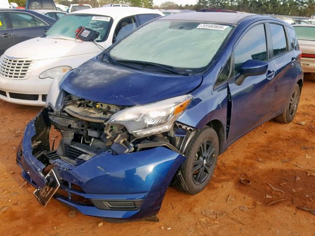 3N1CE2CPXJL354456 - 2018 NISSAN VERSA NOTE BLUE photo 2