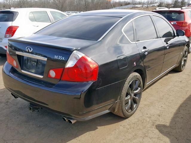 JNKAY01F77M450262 - 2007 INFINITI M35 BASE BLACK photo 4