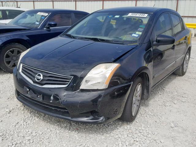 3N1AB6AP8BL654802 - 2011 NISSAN SENTRA 2.0 BLACK photo 2