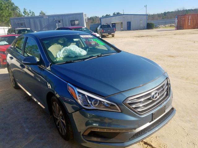 5NPE34AF8FH058800 - 2015 HYUNDAI SONATA SPORT  photo 1