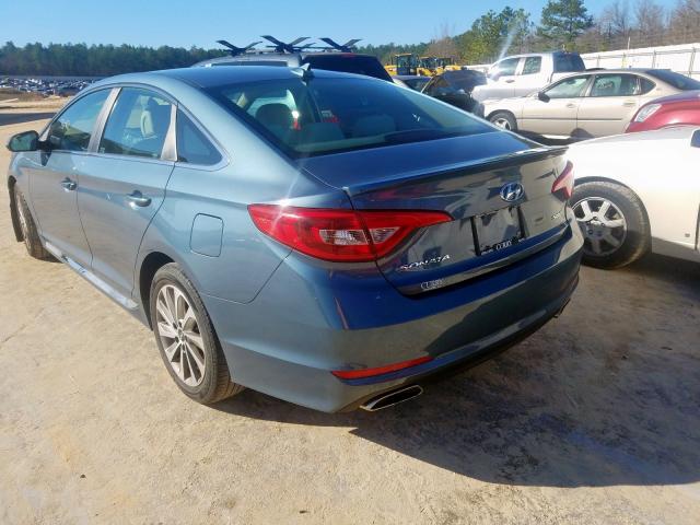 5NPE34AF8FH058800 - 2015 HYUNDAI SONATA SPORT  photo 3