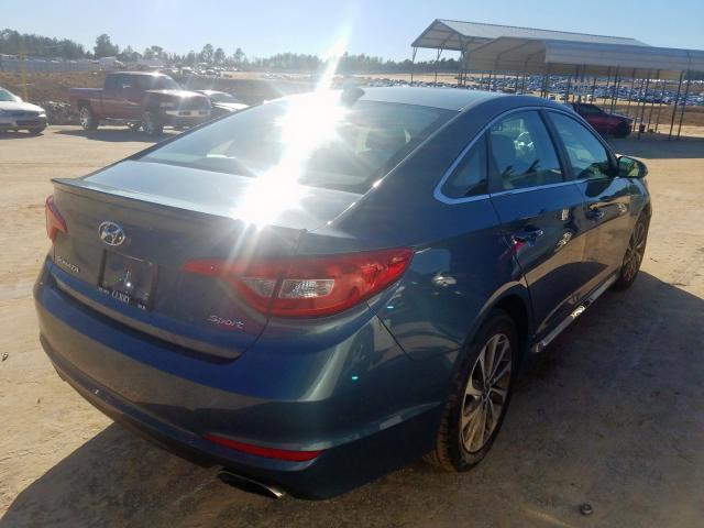 5NPE34AF8FH058800 - 2015 HYUNDAI SONATA SPORT  photo 4