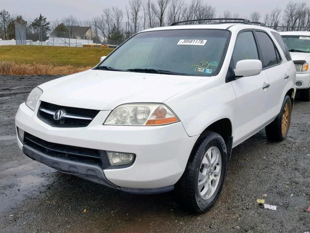 2HNYD18613H552848 - 2003 ACURA MDX TOURIN WHITE photo 2