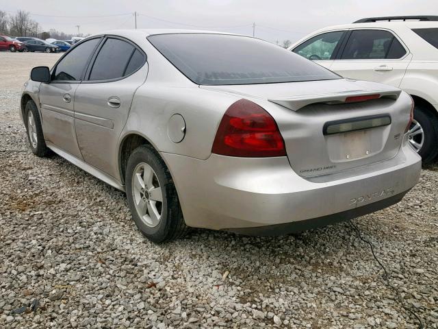 2G2WP552561208647 - 2006 PONTIAC GRAND PRIX SILVER photo 3