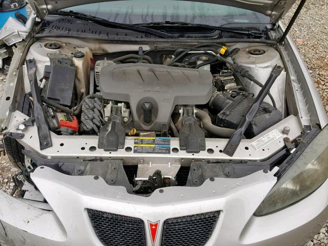 2G2WP552561208647 - 2006 PONTIAC GRAND PRIX SILVER photo 7