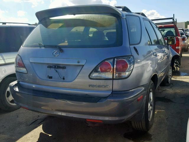 JTJHF10U730299224 - 2003 LEXUS RX 300 BLUE photo 4