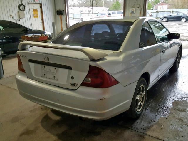 1HGEM21241L095962 - 2001 HONDA CIVIC DX GRAY photo 4