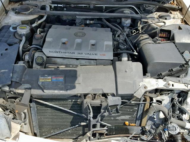 1G6ET12951B108749 - 2001 CADILLAC ELDORADO T WHITE photo 7