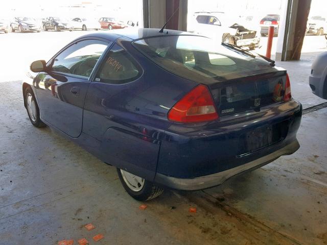 JHMZE13536S000236 - 2006 HONDA INSIGHT BLUE photo 3