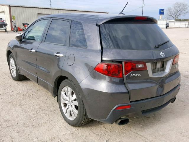 5J8TB1H57BA000590 - 2011 ACURA RDX TECHNO GRAY photo 3